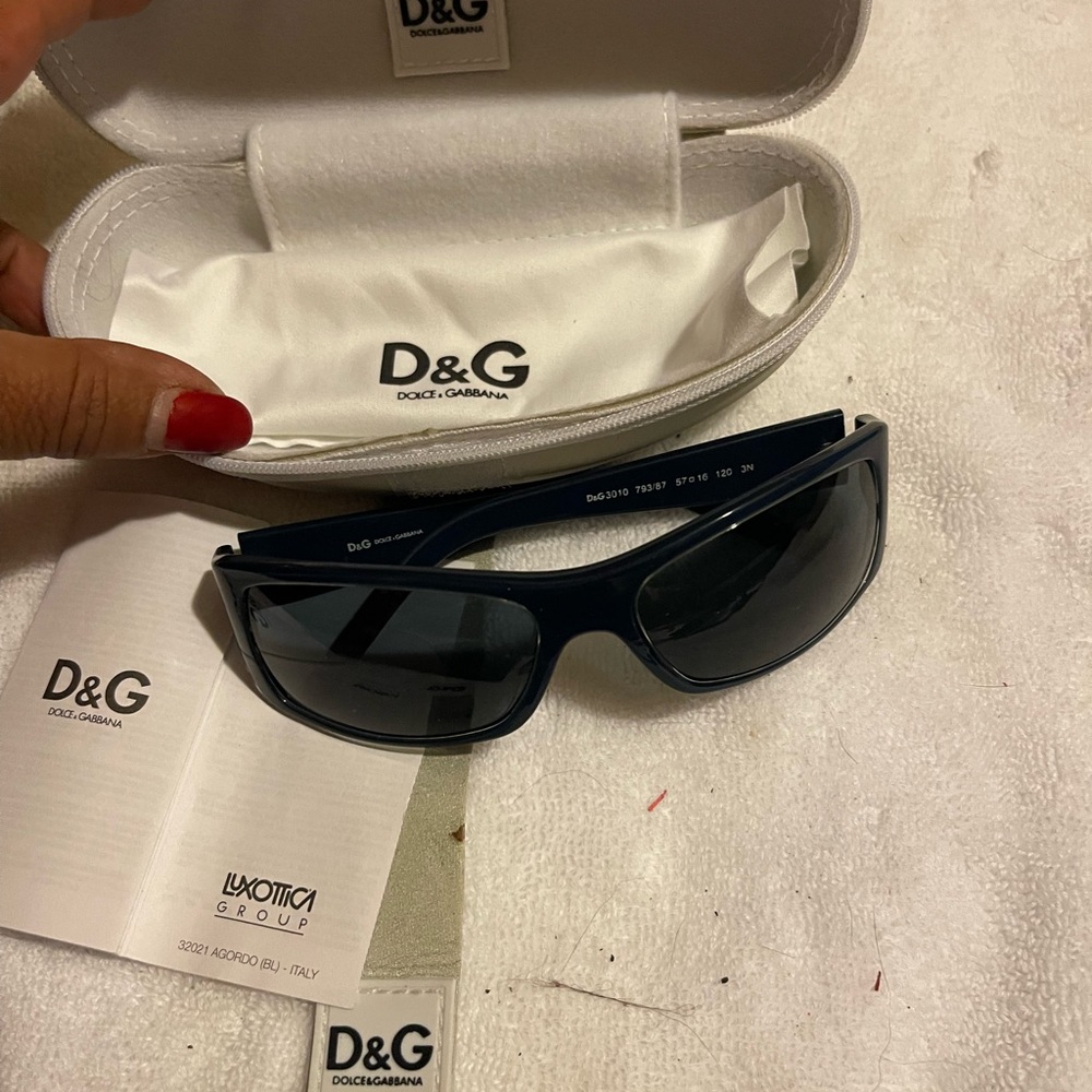D&G Dark Blue Sunglasses